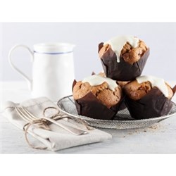 SBN (6) RASP WHITE CHOC MOREISH MUFFIN*