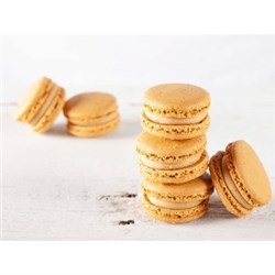SBN (20) GF SALTED CARAMEL MACARONS*