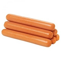 KRC 98750 2.5KG FRANKFURT 7" LONG SKINLESS