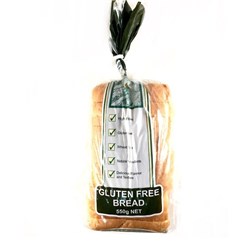 LCH 550G GLUTEN FREE WHITE BREAD LOAF