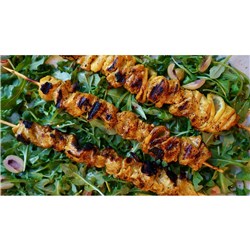 JAD 150Gx24 MARINATED CHICKEN THIGH SKEWERS