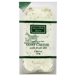 MEREDITH 150G x 6 DILL CHEVRE (GOAT CHEESE)
