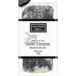 MEREDITH 150G x 6 ASH CHEVRE (GOAT CHEESE)