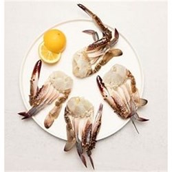 AQU 50-60G BLUE CRAB SWIMMER 1/2CUT IMP 1KG FRZ*