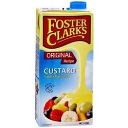 FOSTER CLARKS 1LT LIQUID CUSTARD UHT