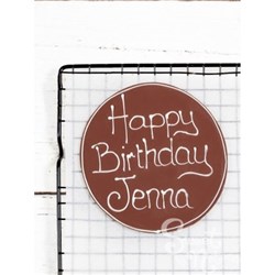 SBN X1 DARK CHOC CUSTOM PLAQUE*