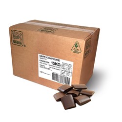 NES 15KG CHEF BITS DARK COMPOUND CHOCOLATE