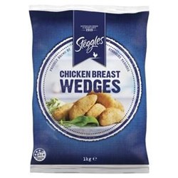 STEG 56281 1KG CHICKEN BREAST WEDGES