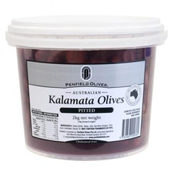 PO 2KG PITTED KALAMATA OLIVES