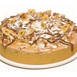 MARKS 10"DESSERT CAKE BANANA CARAMEL PIE*