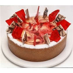 MARKS 9" DESSERT RASPBERRY WHITE CHOC CHEESECAKE*