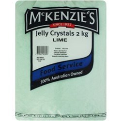 MCK 2KG LIME JELLY CRYSTALS