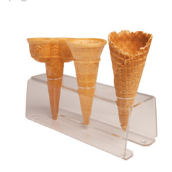 ALT x 3 CONE HOLDER CLEAR (210x100 x90MM)*