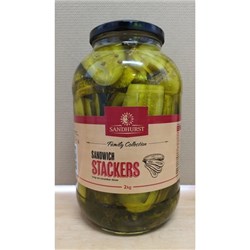 SF 2KG SANDWICH STACKERS LONG CUT CUCUMBER SLICES