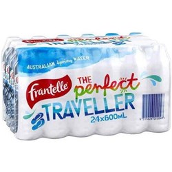 FRANTELLE 600ML x 24 SPRING WATER