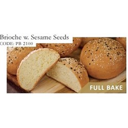 LAURENT 90G x 65 BRIOCHE SESAME SEED BURG/ROLL