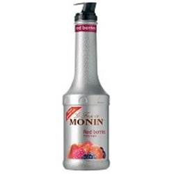 MONIN 1LT FRUIT PUREE RED BERRIES*