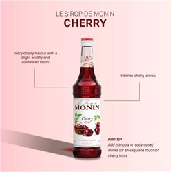 MONIN 700ML CHERRY SYRUP*