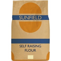 SUNFIELD 12.5KG SELF RAISING FLOUR