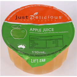 JUST DELICIOUS 110MLx96 APPLE JUICE CUP