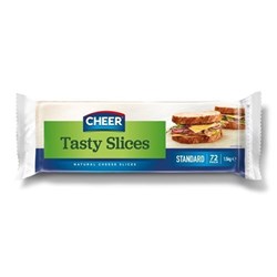 CHEER 1.5KG CATERING TASTY CHEESE SLICES (96)