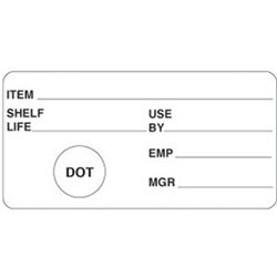 AB SHELF LIFE DATE LABELS (500)*