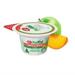 SPC 120G x 24 APPLE & PEACH PUREE
