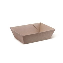 AB #1 BROWN BOARD TRAY (500)*