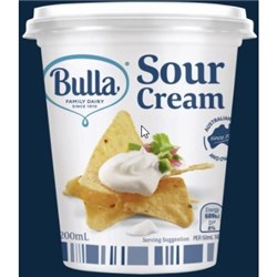 BULLA 200ML x 12 PREMIUM SOUR CREAM