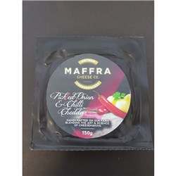 MAFFRA 150G PICKLED ONION & CHILLI CLUB CHEDDAR CHEESE