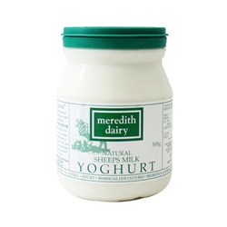 MEREDITH 500G x 6 SHEEP YOGHURT GREEN*