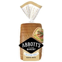 ABBOTTS 9110 500Gx6 GLUTEN FREE RUSTIC WHITE BREAD