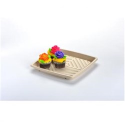 ANCHOR 10.7" x 50 SQUARE PULP PLATTER {BULK}*