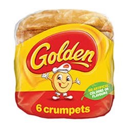 TT 9067 50Gx6x12 GOLDEN ROUND CRUMPETS