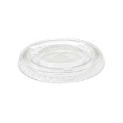ANCHOR FLAT LID FOR PET PLASTIC CUP x 50 (20)