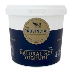 PROVINCIAL DAIRY 5KG NATURAL SET YOGHURT