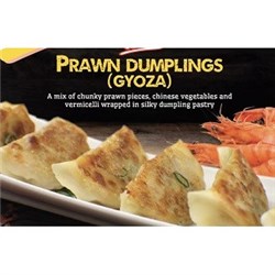 HAKKA 1KG PRAWN DUMPLING (GYOZA)