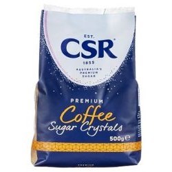 CSR 500G x 12 COFFEE SUGAR CRYSTALS