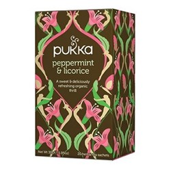 PUKKA PEPPERMINT LICORICE X 20 ENV TEA 