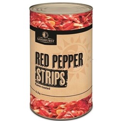 SF A12 RED ROASTED PEPPER STRIPS