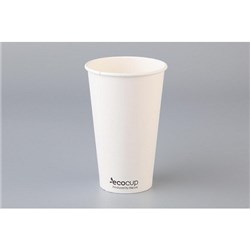 ANCHOR 16OZ WHITE SINGLE WALL ECOCUP X 1000