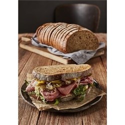 SB 9086 900G x 4 SLICED CAFE RYE SOURDOUGH LOAF