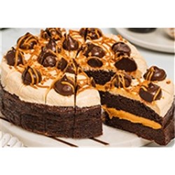 PRIESTLEYS 16 CUT x 2 CARAMEL SIN CAKE