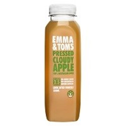 EMMA & TOM 10x350ML PRESSED CLOUDY APPLE JUICE