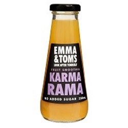 EMMA & TOM 12x250ML GLASS FRUIT SMOOTH KARMARAMA