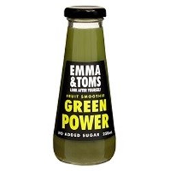 EMMA & TOM 12x250ML GLASS GREEN POWER JUICE