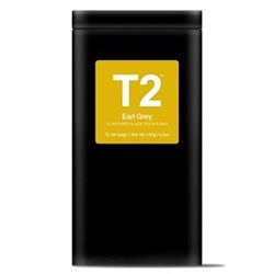 T2 60PK EARL GREY BIO TEABAG TIN