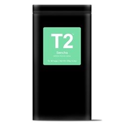 T2 60PK SENCHA BIO TEABAG TIN
