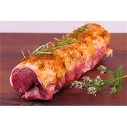 BLB 700G R/W SHAZAM BONED ROLLED LOIN ROAST*