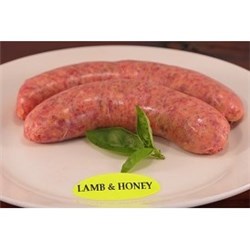 BLB 6 X 125G RW SHAZAM LAMB AND HONEY SAUSAGES*
